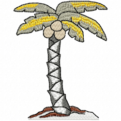 Trees Embroidery Design 10